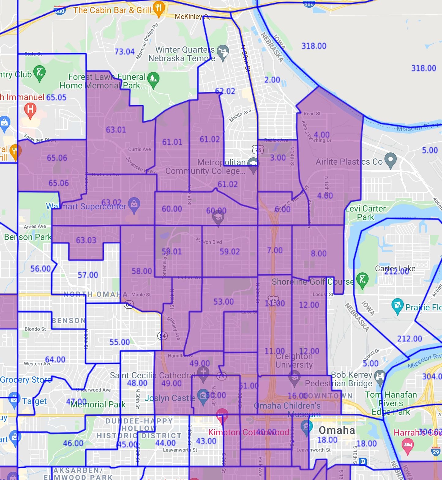 North Omaha's Qualified Census Tracts